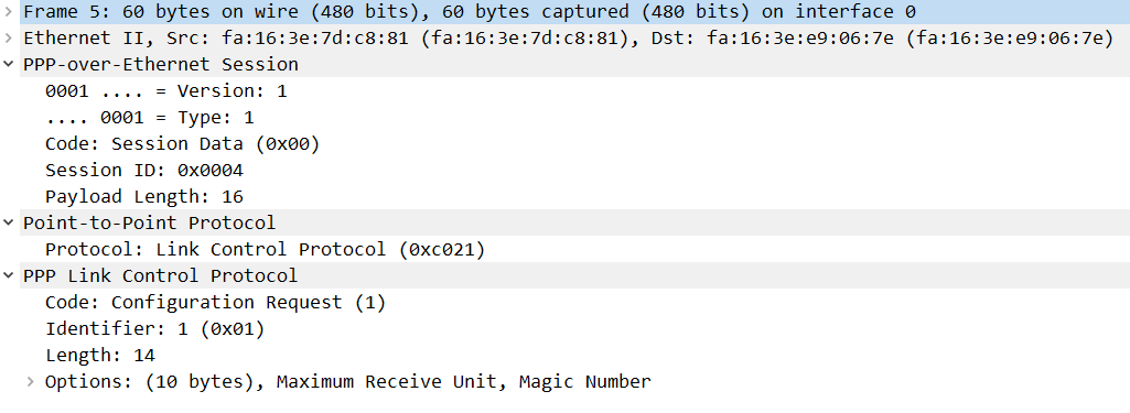 pppoe wireshark