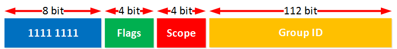 IPv6 Multicast Address Structure
