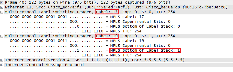 wireshark capture mpls vpn icmp request