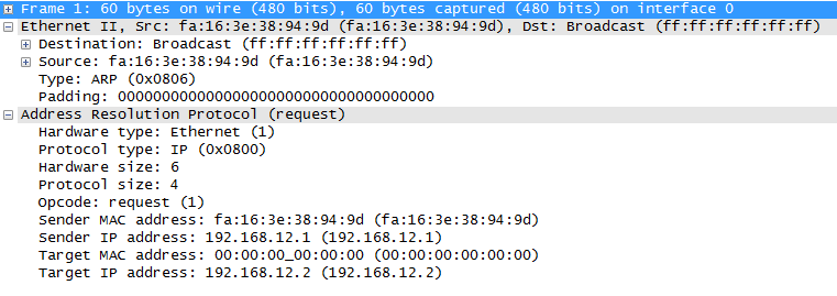 wireshark mac addresses