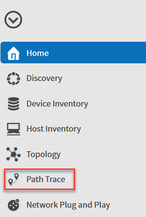 apic em menu path trace