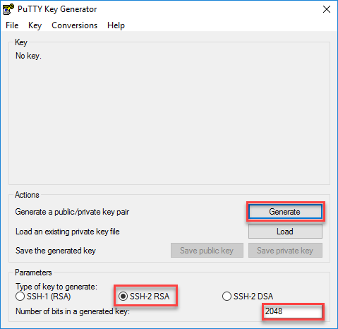 generate public key for private key putty mac