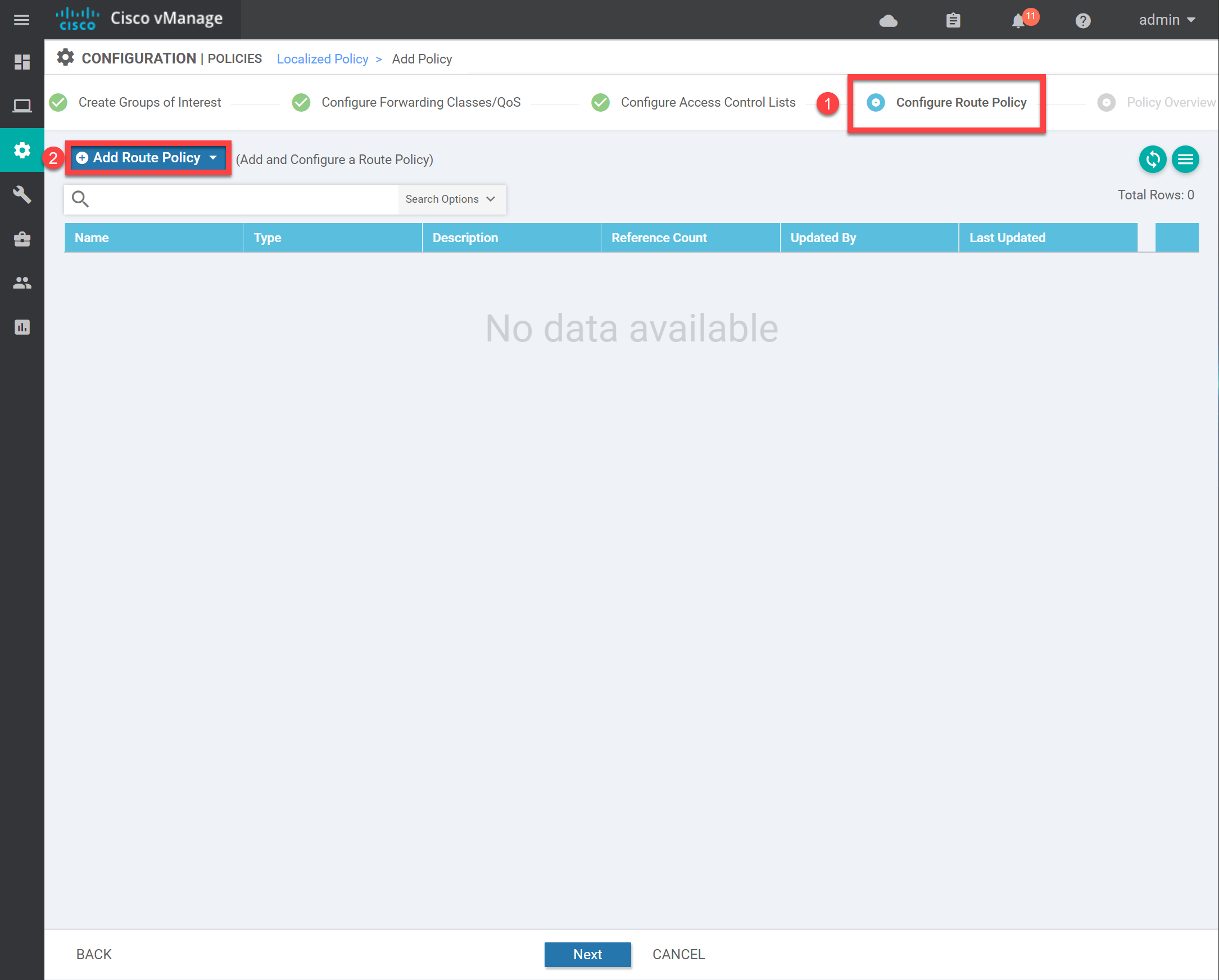 Cisco Sd Wan Localized Policy Route Policy