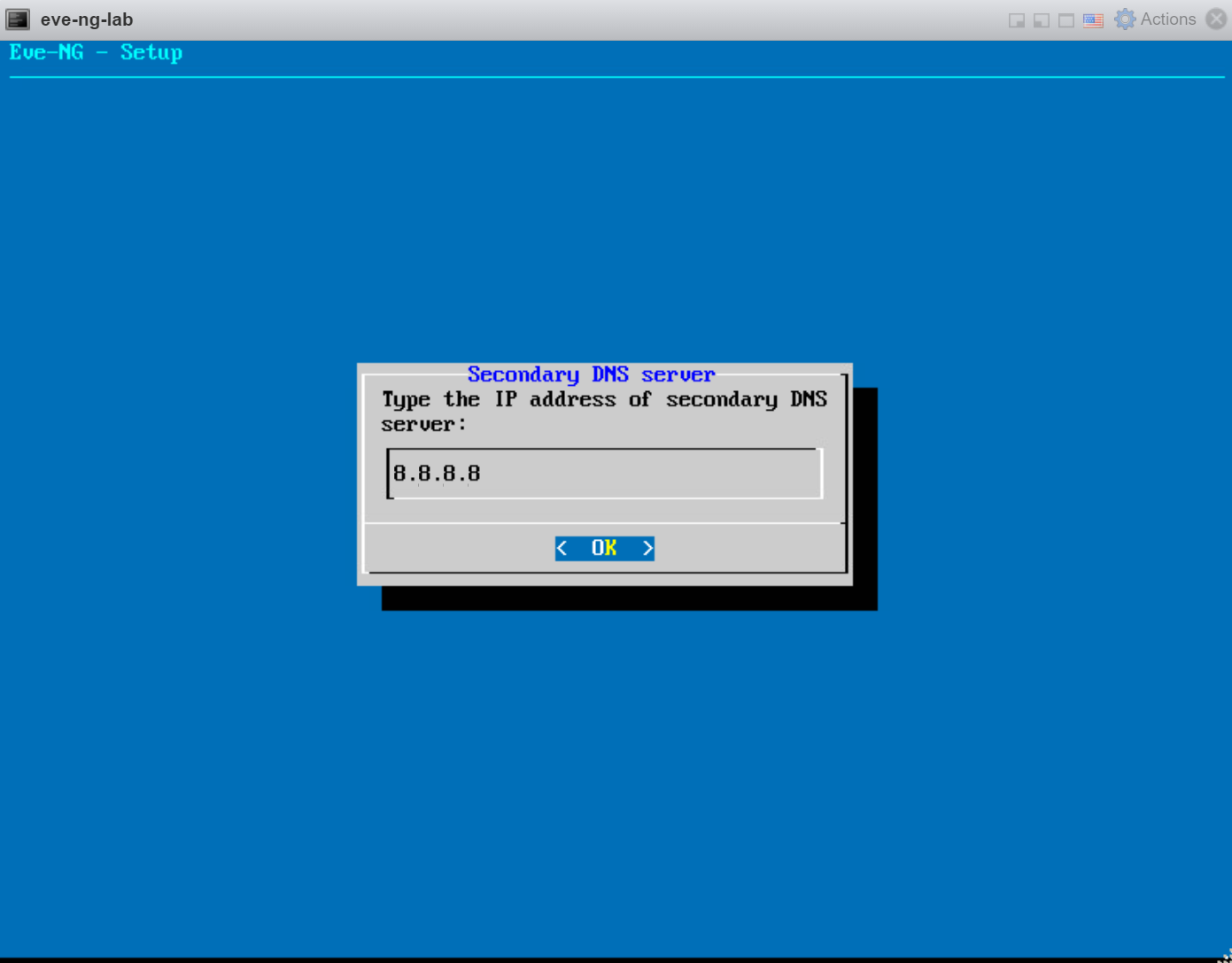 Eve Ng Setup Secondary Dns Server