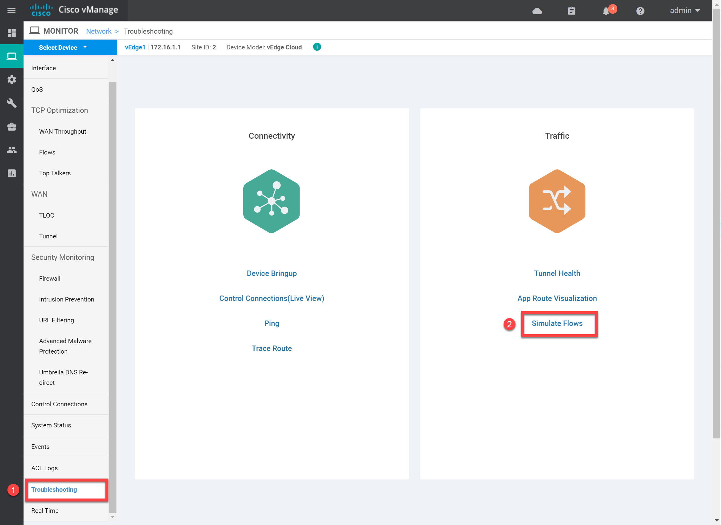 Cisco Sd Wan Monitor Network Troubleshooting